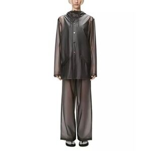 RAINS NEW Unisex Rain 12010 Jacket in Mist Size XL MSRP $110.